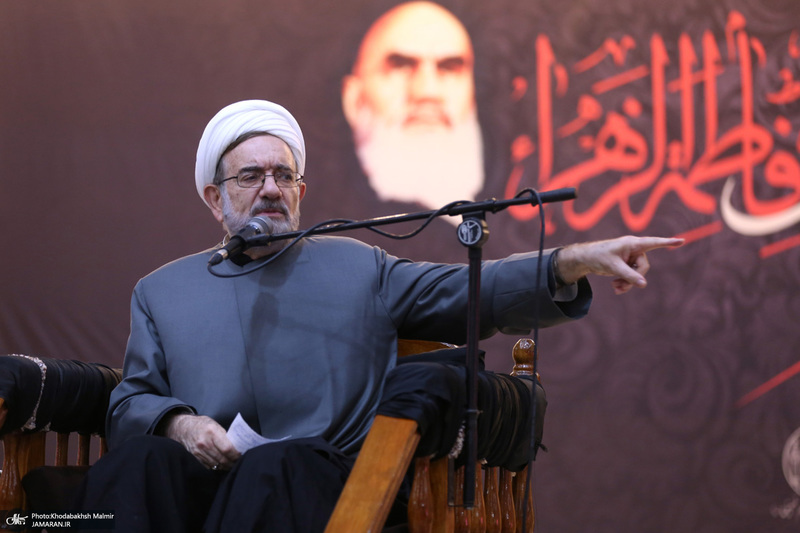 دومین شب مراسم عزاداری حضرت فاطمه‌زهرا (س) در حرم امام خمینی
