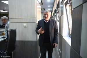 حضور سید حسن خمینی در گردهمایی علمی به مناسبت هفته پژوهش در پژوهشکده امام خمینی(س) و انقلاب اسلامی