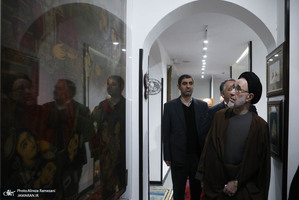 بازدید سید محمد خاتمی از موزه دکتر حسن حبیبی