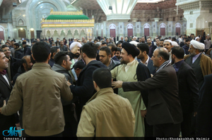 دیدار اعضای انجمن مردم نهاد «شهر من کرج» با سید حسن خمینی