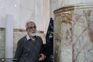 مراسم نماز جمعه در حرم امام خمینی (ره) - سردار نجات