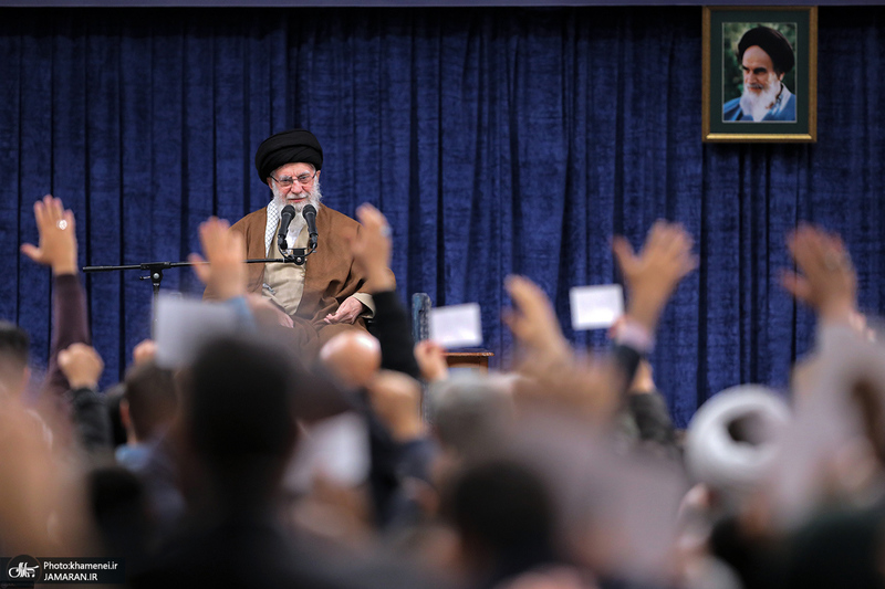 دیدار هزاران نفر از اقشار مختلف مردم با رهبر معظم انقلاب
