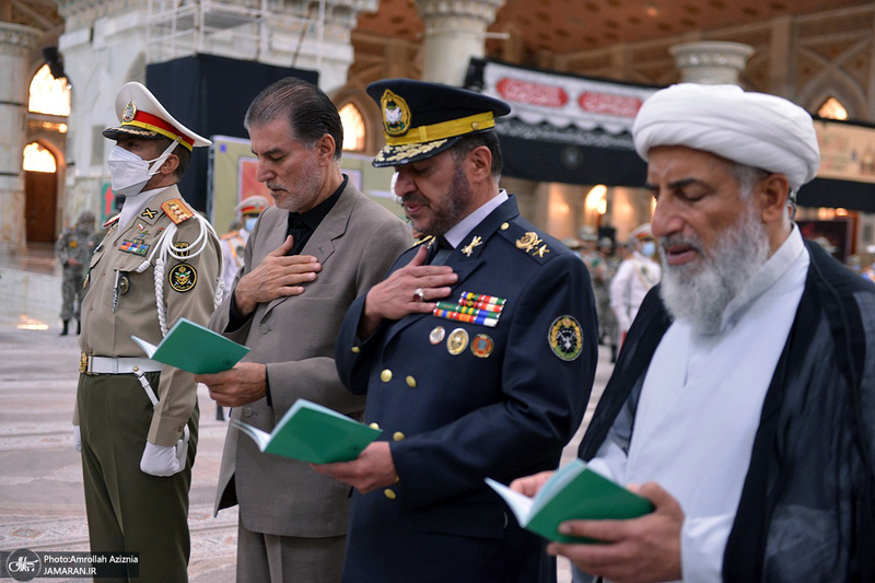 تجدید میثاق نیروی پدافند هوایی ارتش با آرمان های حضرت امام (س)