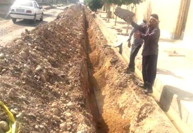 شبکه توزیع آب روستای المهدی دزفول بهسازی شد