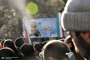 حضور میلیون ها تهرانی در تشییع پیکر مطهر سردار قاسم سلیمانی - 6 