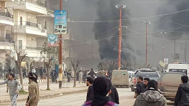 انفجار خودروی بمب گذاری شده در شمال سوریه11 کشته بر جای گذاشت