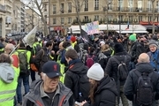 ادامه تظاهرات جنبش جلیقه‌زردها در فرانسه