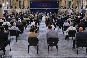 دیدار دست‌اندرکاران کنگره شهدای جامعه عشایری کشور با رهبر معظم انقلاب