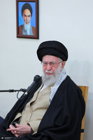 دیدار دست‌اندرکاران برگزاری همایش بین‌المللی تفسیر تسنیم با رهبر معظم انقلاب