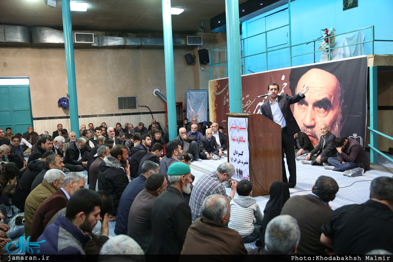 مراسم سالگرد شهدای گردان علی اکبر (ع) در حسینیه جماران 