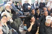 مراسم تاسوعای حسینی در دفتر آیت الله العظمی صانعی (21)