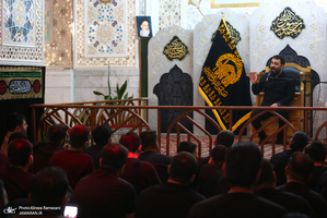 مراسم شام غریبان شهادت امام رضا (ع) در رواق دار الهدایه