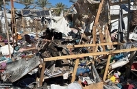 حمله اسرائیل به چادرهای آوارگان در غزه و شهادت 3 فلسطینی  (6)