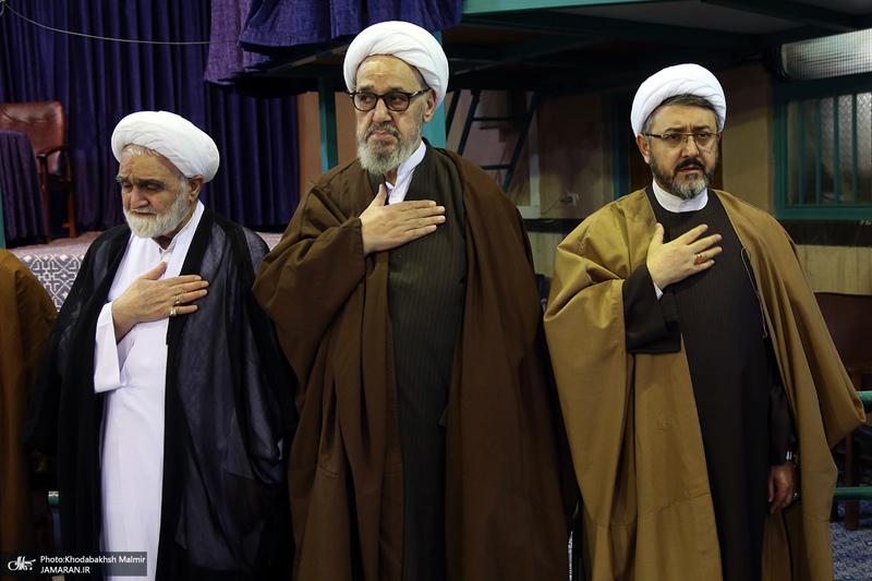 مراسم بزرگداشت آیت الله رحمت (ره) در حسینیه جماران - 2