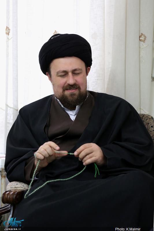 دیدار اعضای بانک قرض الحسنه رسالت با سید حسن خمینی 