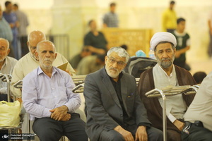 مراسم بزرگداشت امام راحل و قیام خونین 15خرداد در حرم حضرت معصومه (س)‎‎
