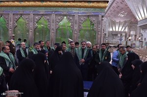 تجدید میثاق بسیجیان شهرستان زرندیه با آرمان های امام خمینی (س)