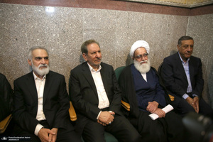 مراسم یادبود حاجیه خانم خدیجه خاتمی در مسجد امیرالمومنین (ع) -1