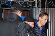 رهبر مخالفان روسیه از زندان آزاد نشده بازداشت شد