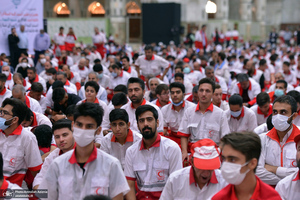 تجدید میثاق مدیران و کارکنان هلال احمر با آرمان های حضرت امام خمینی(س)