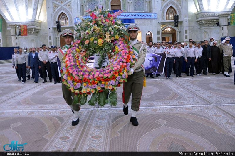 تجدید میثاق آتش نشانان تهران با آرمان های حضرت امام(س)