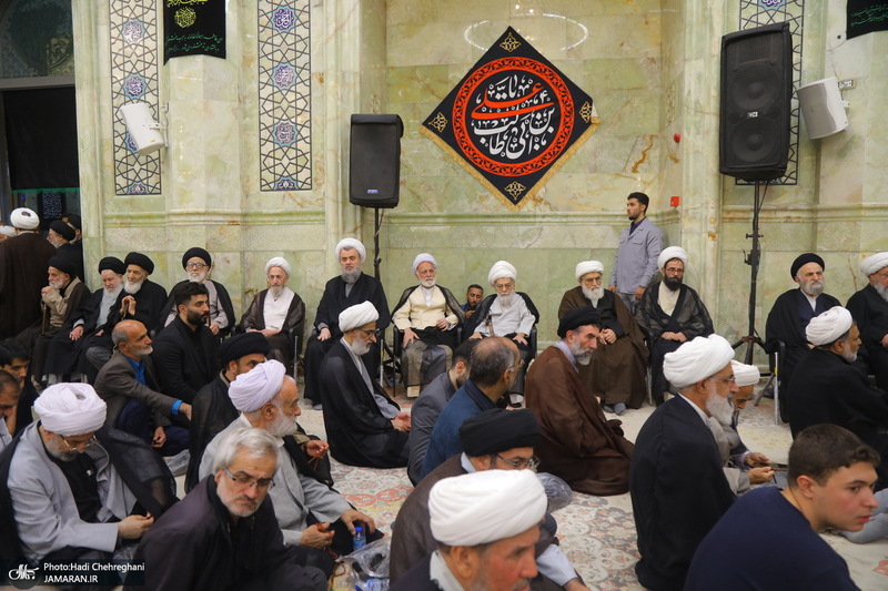 مراسم چهلمین روز ارتحال آیت الله العظمی شبیری زنجانی (ره)