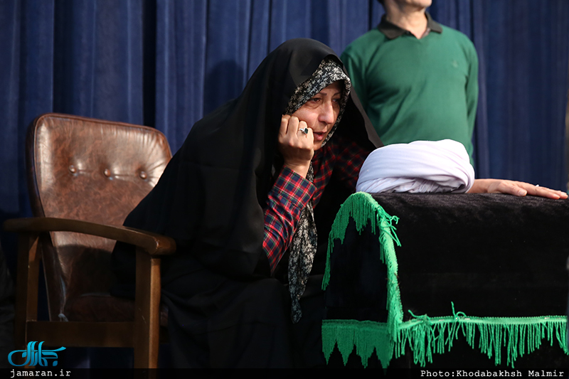 مراسم وداع با پیکر آیت الله هاشمی رفسنجانی(ره) در حسینیه جماران