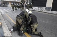 تظاهرات آتن