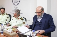 امضای تفاهم‌نامه همکاری اتحادیه سراسری کانون‌های وکلای دادگستری ایران و فراجا در جهت ارتقای امنیت شهروندی و دانش حقوقی (7)