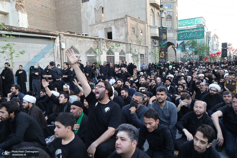 مراسم عزاداری شهادت حضرت علی(ع) با حضور آیت الله العظمی وحید خراسانی