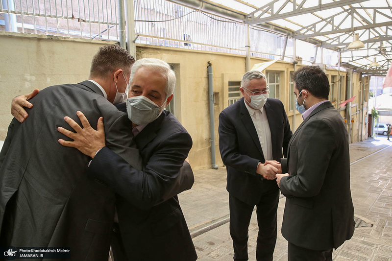 دیدار مفتی اعظم و سفیر کرواسی در ایران با سید حسن خمینی