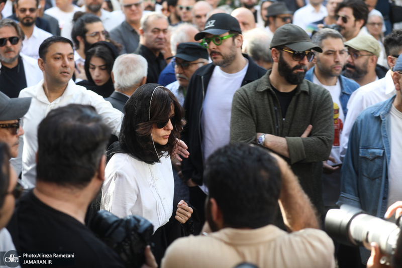 مراسم تشییع ناصر تقوایی