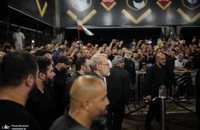 حضور علی لاریجانی بر مزار شهید سید حسن نصرالله (12)