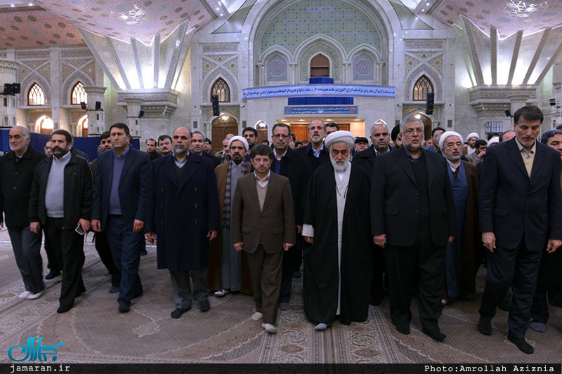 تجدید میثاق رئیس و کارکنان سازمان فرهنگ و ارتباطات اسلامی با آرمان های بنیانگذار جمهوری اسلامی