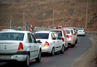 محدودیت ترافیکی درجاده  کرج - چالوس اعمال می شود