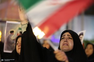 بیست و سومین شب اجتماع پرشور مردمى در رباط کریم