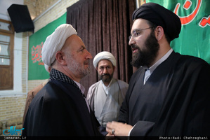 دیدار معاون محترم تبلیغ و امور فرهنگی حوزه علمیه با سید علی خمینی