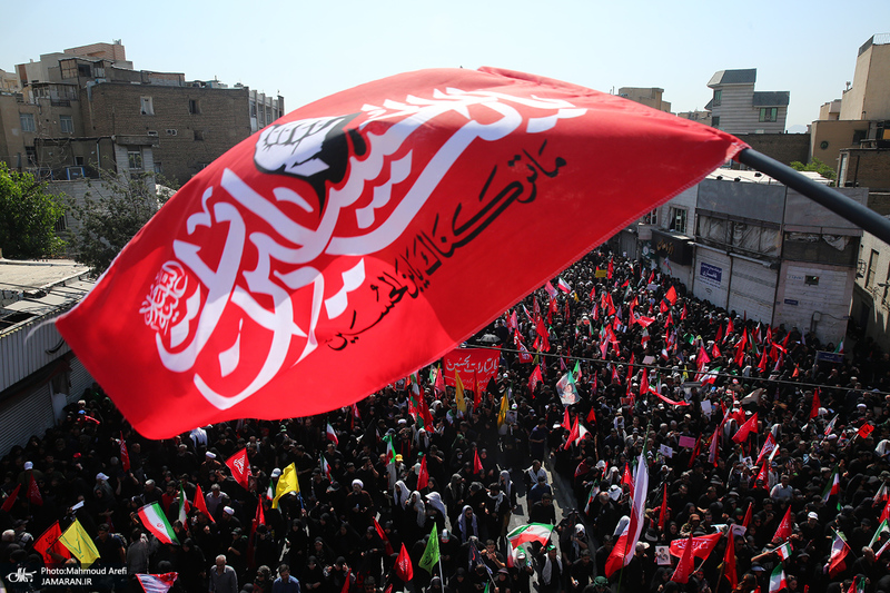 مراسم تشییع پیکر مطهر رهبر شهید انقلاب در تهران -4