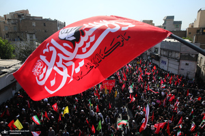 مراسم تشییع پیکر مطهر رهبر شهید انقلاب در تهران -4