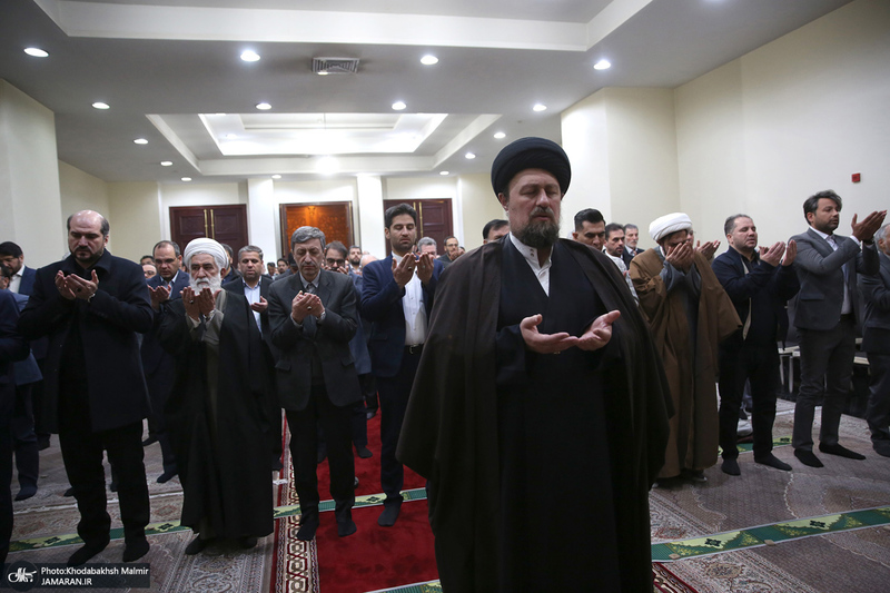 دیدار رئیس، مدیران و کارکنان ستاد اجرایی فرمان امام (ره) با سید حسن خمینی