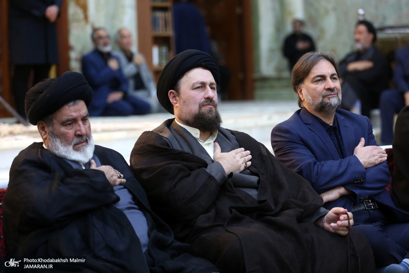 مراسم شام غریبان در حرم مطهر امام راحل