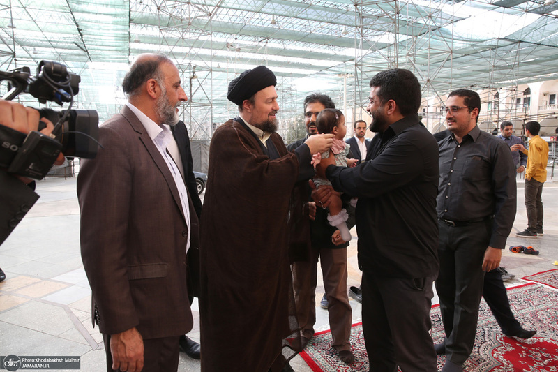 مراسم سالگرد در گذشت سید محمود دعایی در حرم مطهر امام خمینی (س)
