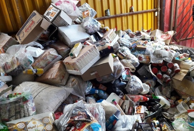 5380 کیلوگرم مواد غذایی فاسد در بانه معدوم شد