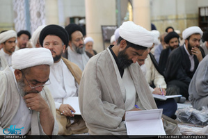 نخستین جلسه درس حضرت آیت الله العظمی وحید خراسانی در سال جدید تحصیلی