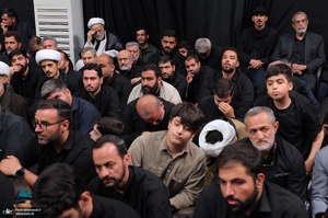 آخرین شب مراسم عزاداری محرم در حسینیه امام خمینی