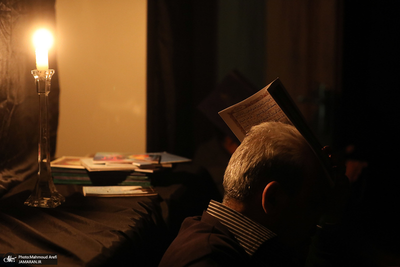 احیای شب بیست و یکم ماه مبارک رمضان در منزل صادق خرازی