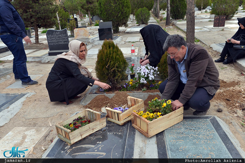  آخرین پنجشنبه سال در بهشت زهرا(س) تهران