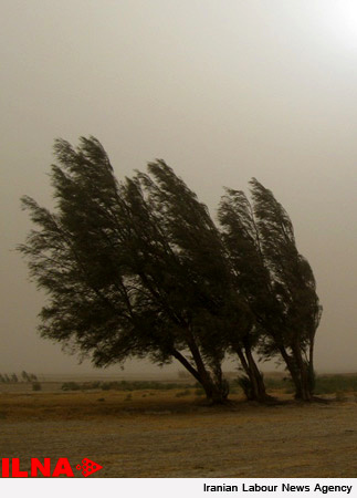 تداوم طوفان گردوخاک در شمال استان تا روز پنجشنبه