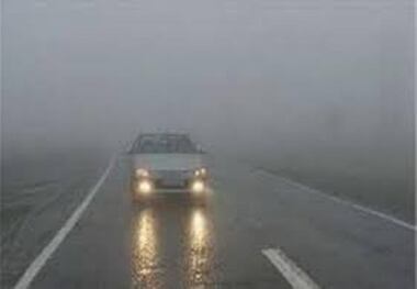 بارندگی موجب لغزندگی برخی جاده های خراسان رضوی شد