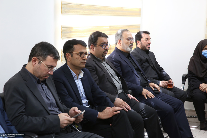 دیدار وزیر و معاونین وزارت ارتباطات با سید حسن خمینی